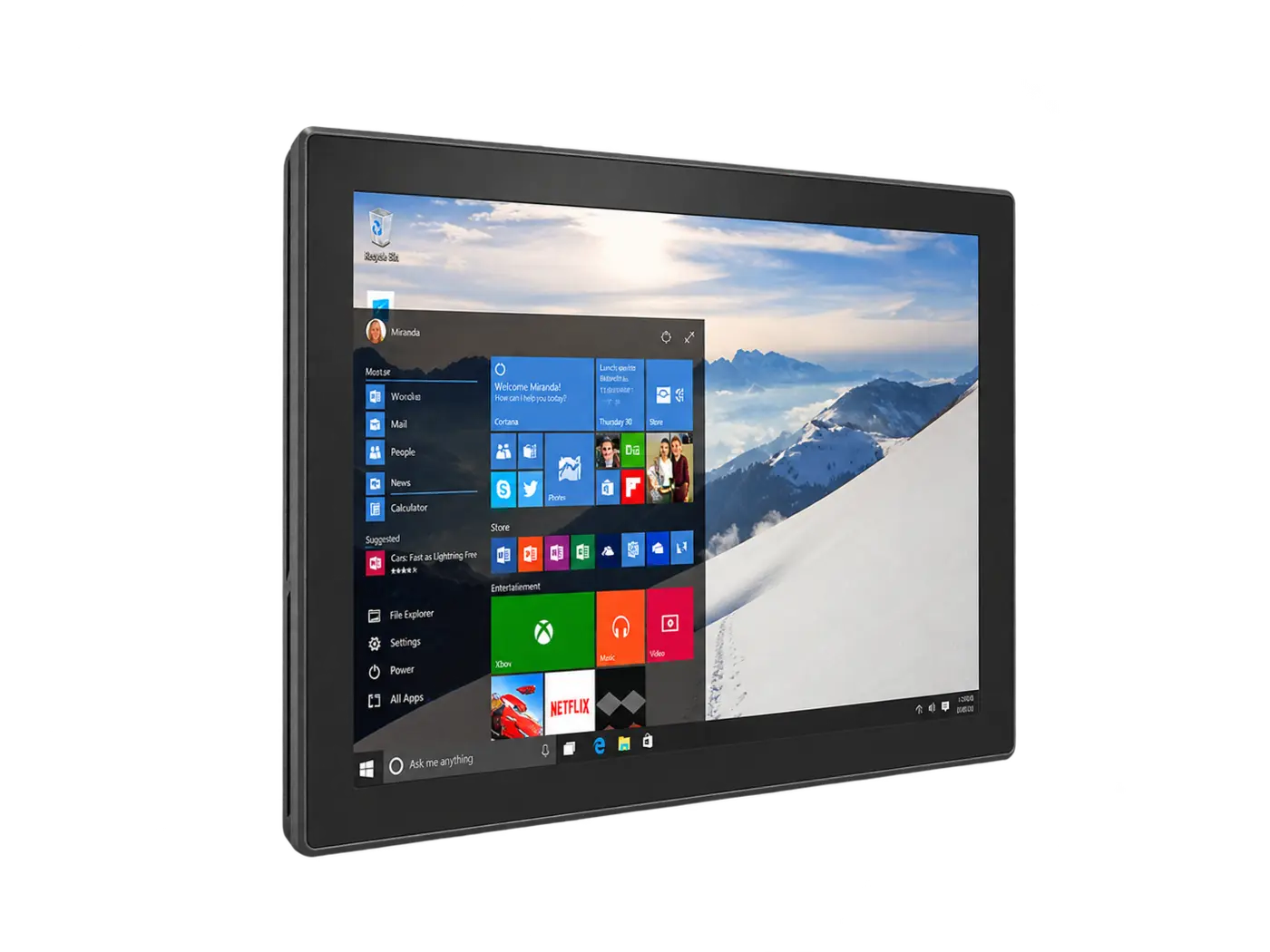 12.1-inch industrial touch monitor