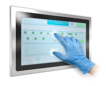 Stainless steel industrial panel PC