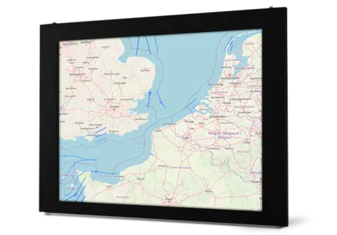 North Invent military application display